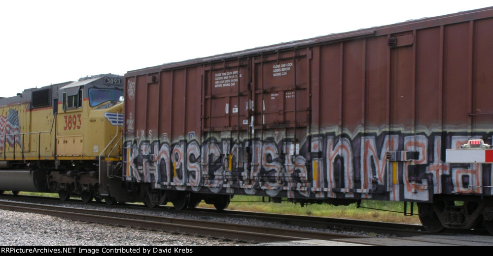 Unknown LRS box car.